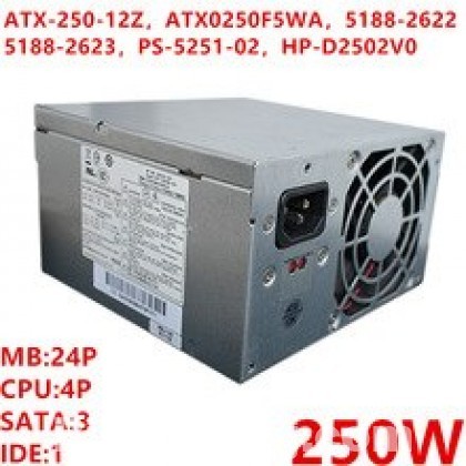 Refublised PSU For HP DX2718 DX2310 250W Power Supply